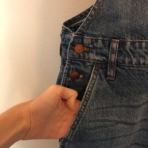 adirondack short overalls in denville wash